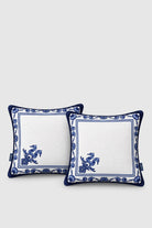 Blue Blanc blue and white decorative pillow 40x40, view 5